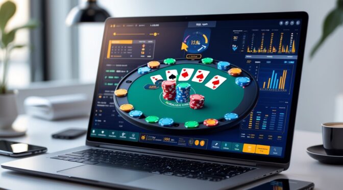 Poker Online Digital Dengan Statistik Permainan Lengkap untuk Pemain Pemula dan Profesional
